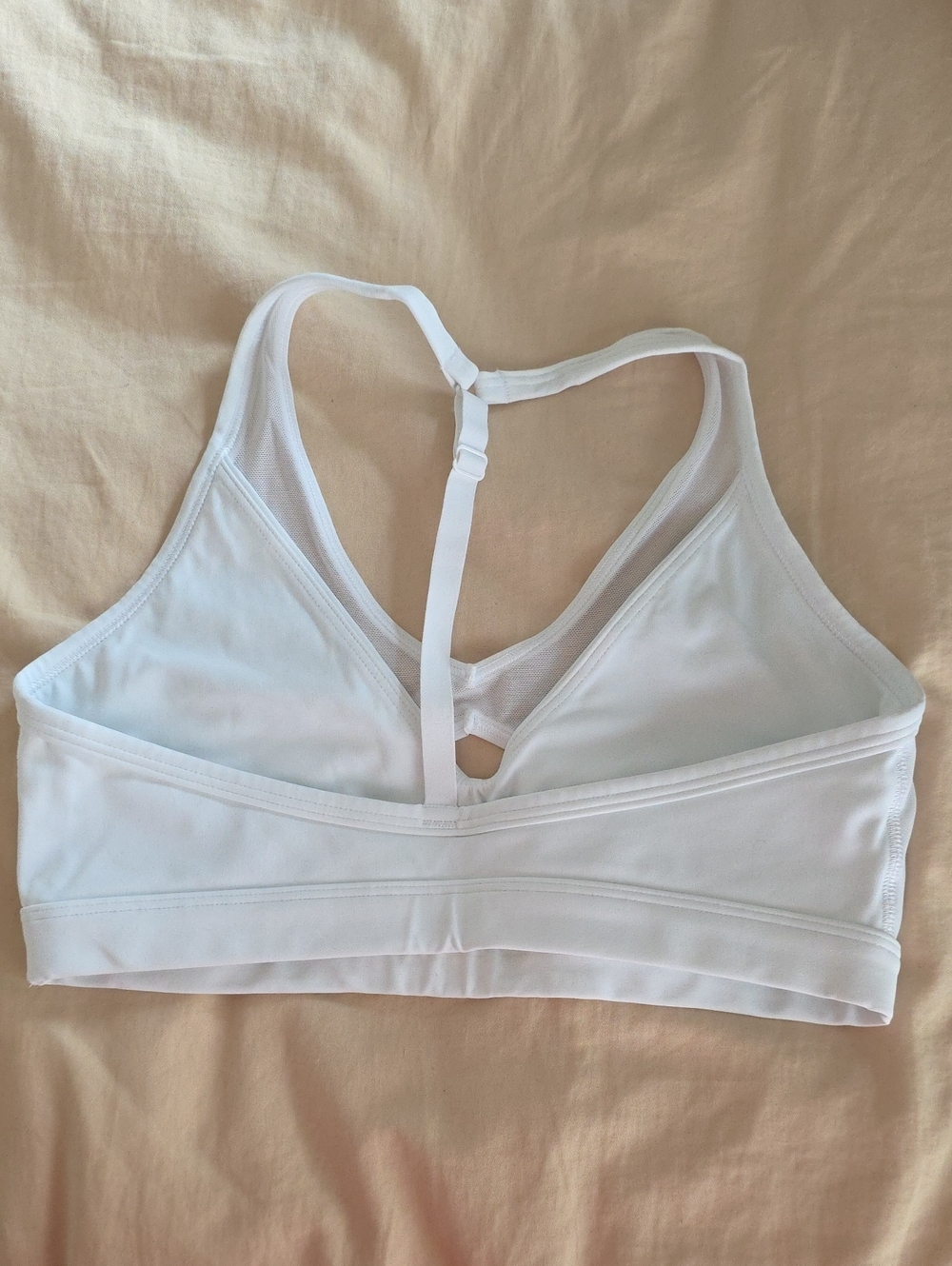 Gymshark Legacy T-Bar Sports Bra - White - Picture 5 of 7